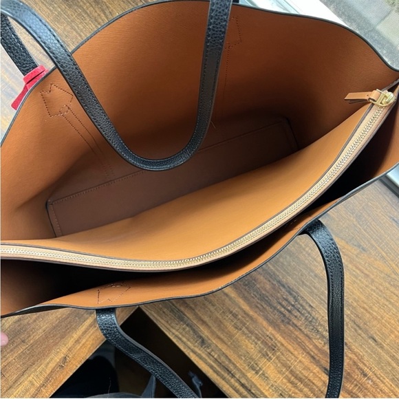 Tory Burch Perry Triple Compartment Leather Satchel - Picture 5 of 15